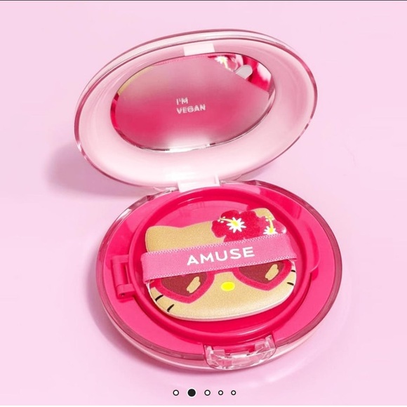 [LIMITED] Amuse x Hello Kitty Edition Dew Power Vegan Cushion - Picture 3 of 4